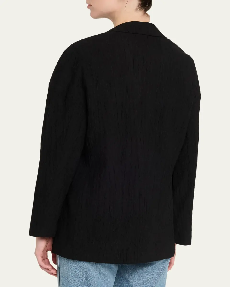 OFFICINE GÉNÉRALE Erena Wrinkled Voile Jacket | Thumbnail 3 OFFICINE GÉNÉRALE Erena Wrinkled Voile Jacket | Thumbnail 3