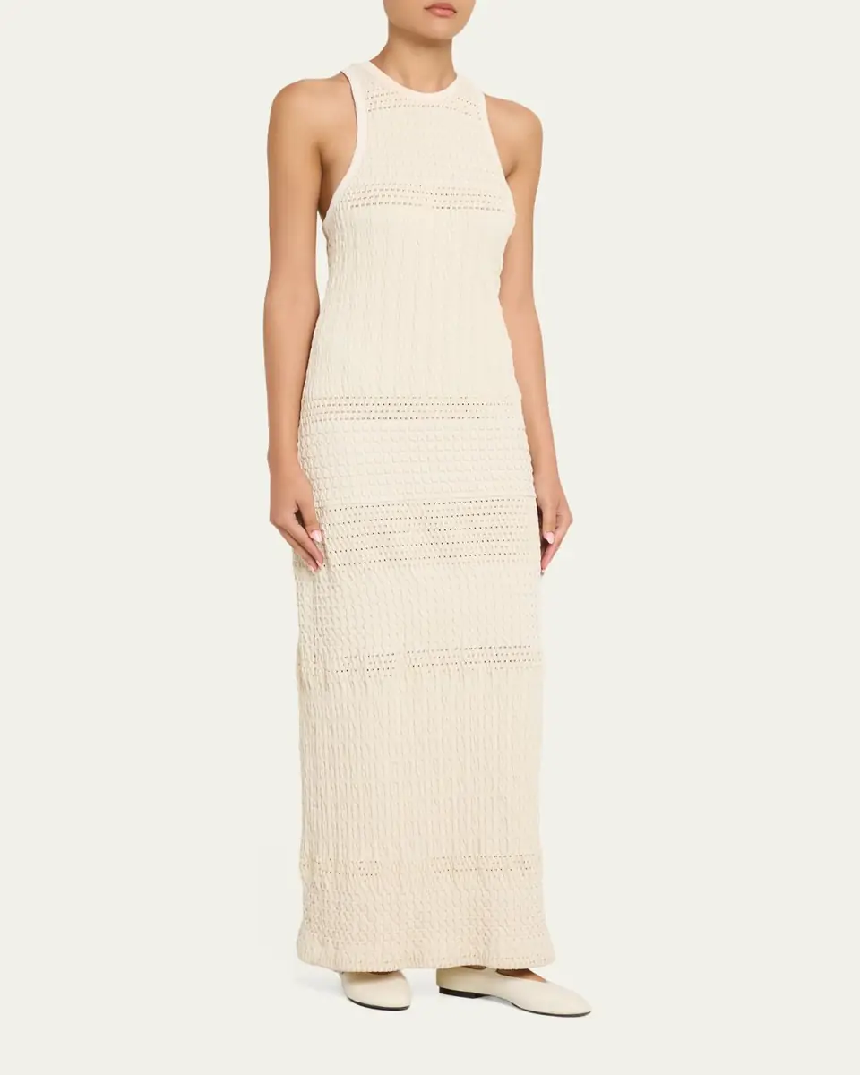 Nanushka Ainhoa Textured Knit Maxi Dress | Thumbnail 4 Nanushka Ainhoa Textured Knit Maxi Dress | Thumbnail 4