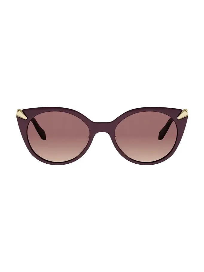 Serpenti Viper 53mm Round Sunglasses