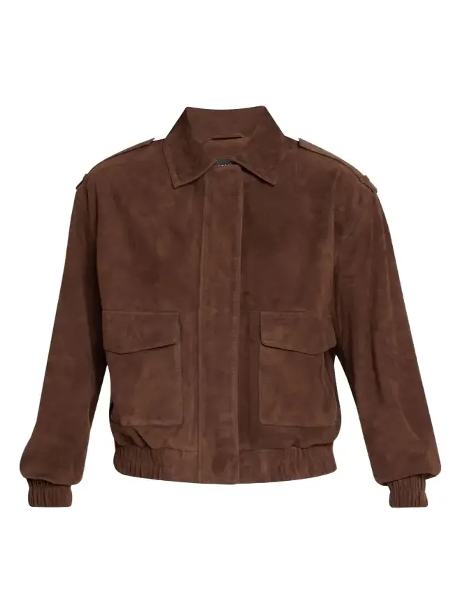 Halti Collared Suede Jacket