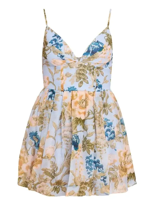 Pero Floral Mini Dress Pero Floral Mini Dress