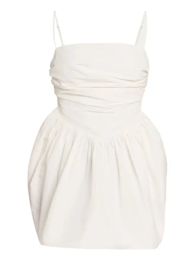 A.L.C. Cate Cutout-Back Mini Dress