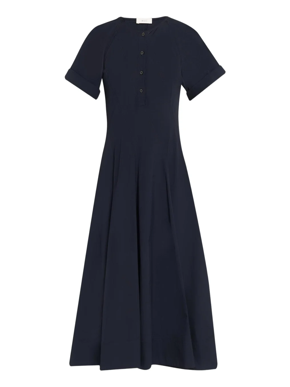 Lucille Cotton Poplin Midi Dress