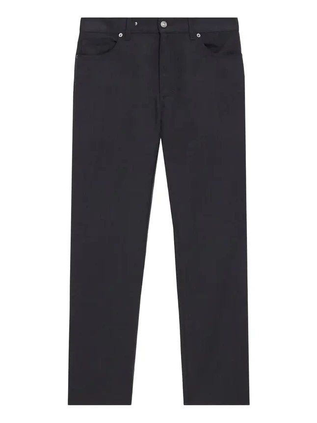 Men's Wool Straight Leg Five-Pocket Pants Men's Wool Straight Leg Five-Pocket Pants