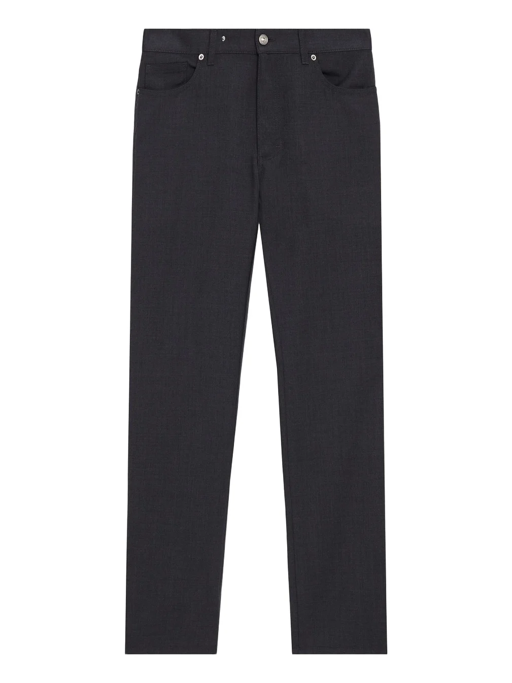 Zegna Men's Wool Straight Leg Five-Pocket Pants
