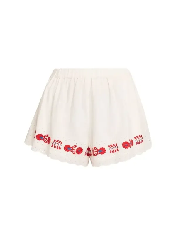Catharina Embroidered Shorts Catharina Embroidered Shorts
