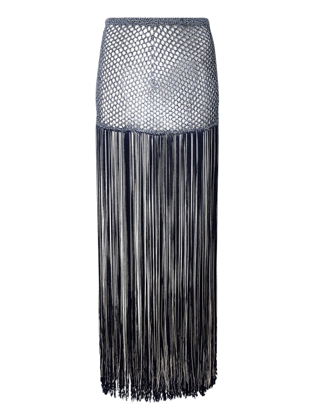 Palomar Crochet Fringe-Trim Maxi Skirt Palomar Crochet Fringe-Trim Maxi Skirt