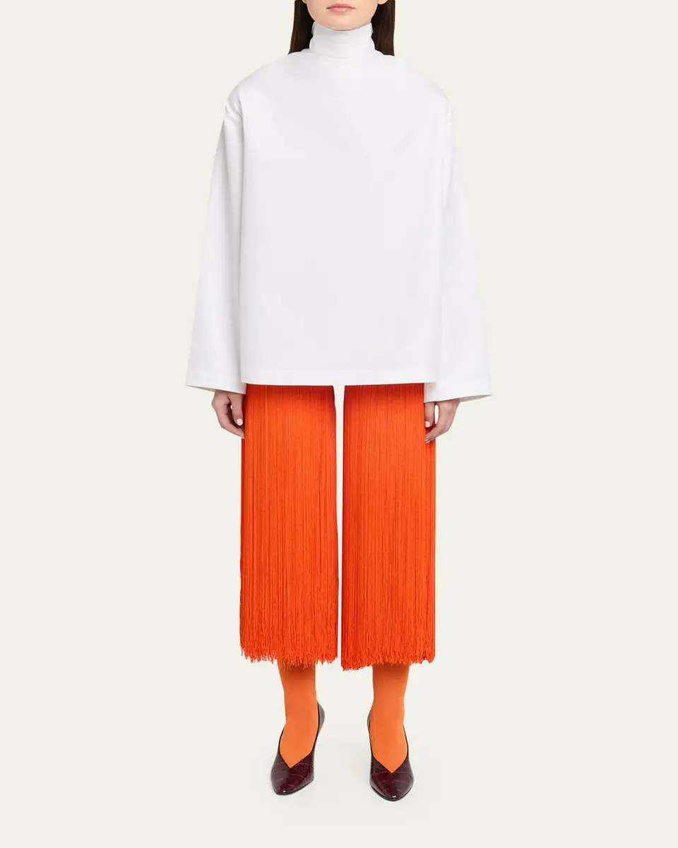 Alaïa High Fringed Socks | Thumbnail 2 Alaïa High Fringed Socks | Thumbnail 2