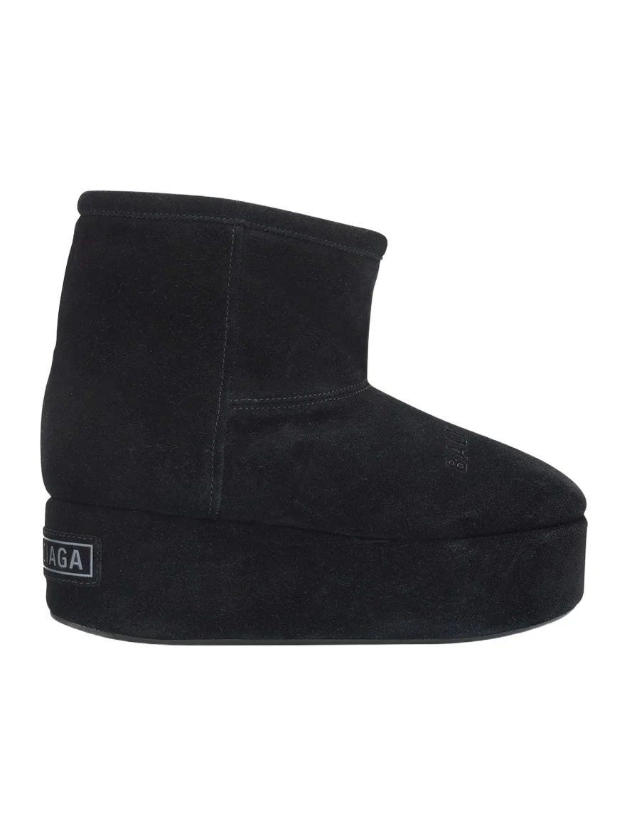 Alaska Platform Suede Ankle Booties Alaska Platform Suede Ankle Booties