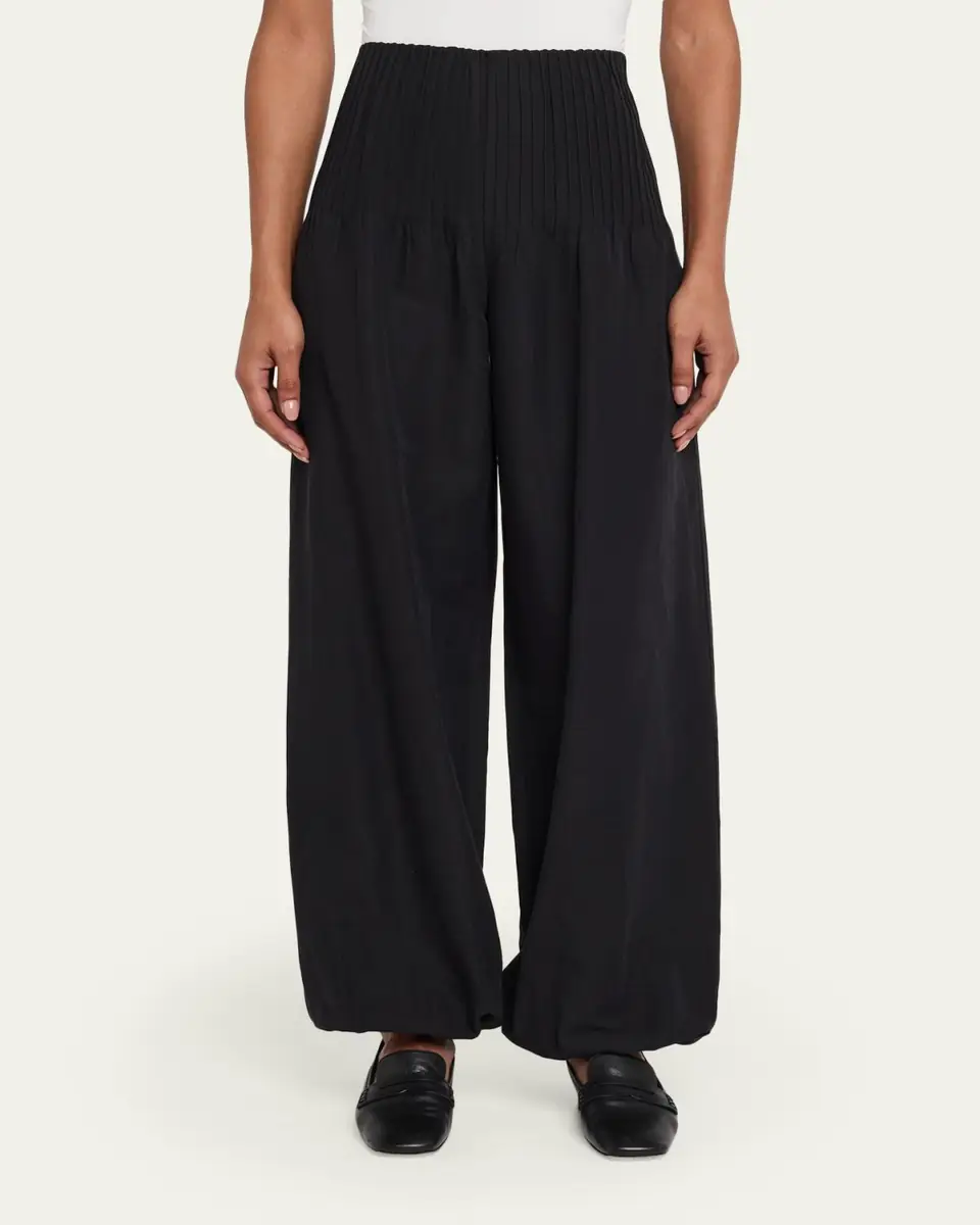 Vince Wide-Leg Pintuck Pants | Thumbnail 4 Vince Wide-Leg Pintuck Pants | Thumbnail 4