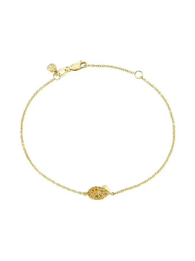 14K Yellow Sapphire Lemon Fixed Bracelet 14K Yellow Sapphire Lemon Fixed Bracelet