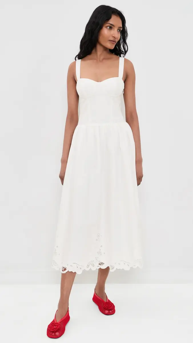 Wayf Somerset Midi Dress | Thumbnail 2 Wayf Somerset Midi Dress | Thumbnail 2