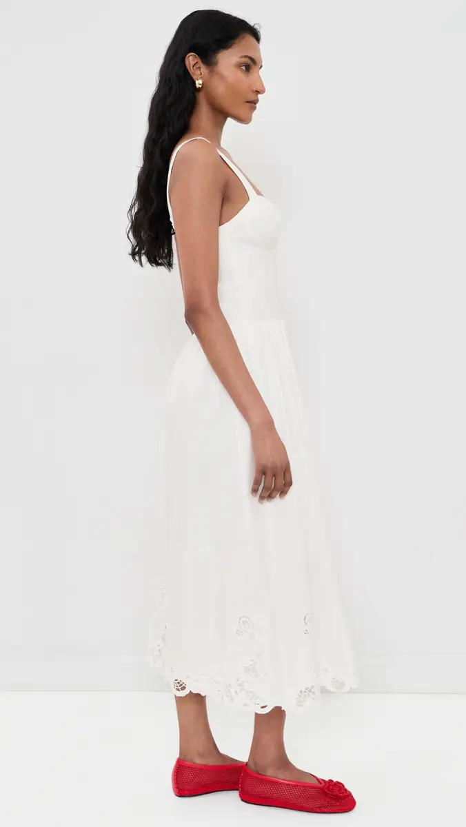 Wayf Somerset Midi Dress | Thumbnail 4 Wayf Somerset Midi Dress | Thumbnail 4
