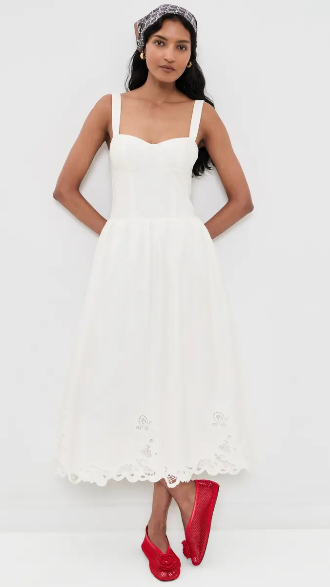 Wayf Somerset Midi Dress | Thumbnail 5 Wayf Somerset Midi Dress | Thumbnail 5