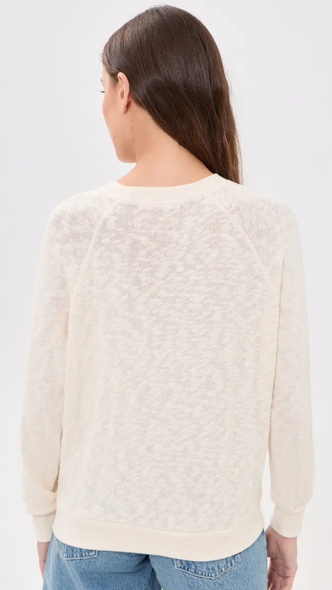 perfectwhitetee Mesh Sweater Raglan Sweatshirt | Thumbnail 3 perfectwhitetee Mesh Sweater Raglan Sweatshirt | Thumbnail 3