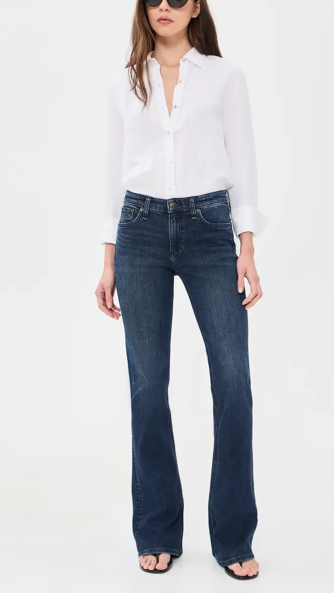 rag & bone Kinsley Low Rise Bootcut Jeans | Thumbnail 5 rag & bone Kinsley Low Rise Bootcut Jeans | Thumbnail 5
