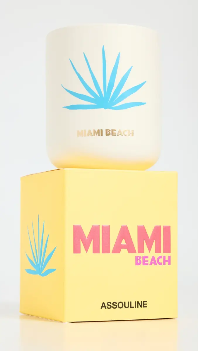 ASSOULINE Miami Travel From Home Scented Candle | Thumbnail 3