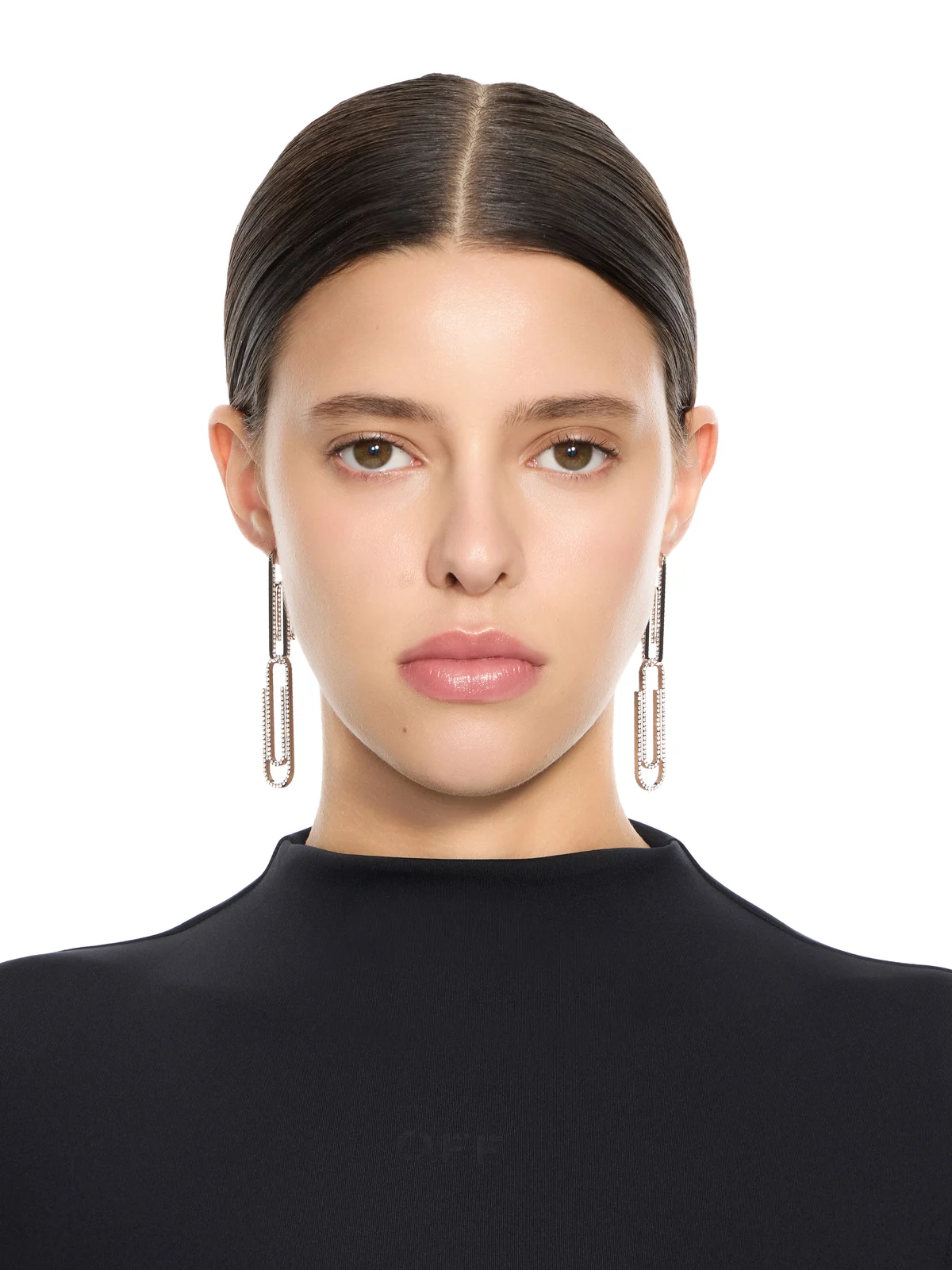 Paperclip Strass Earrings Paperclip Strass Earrings