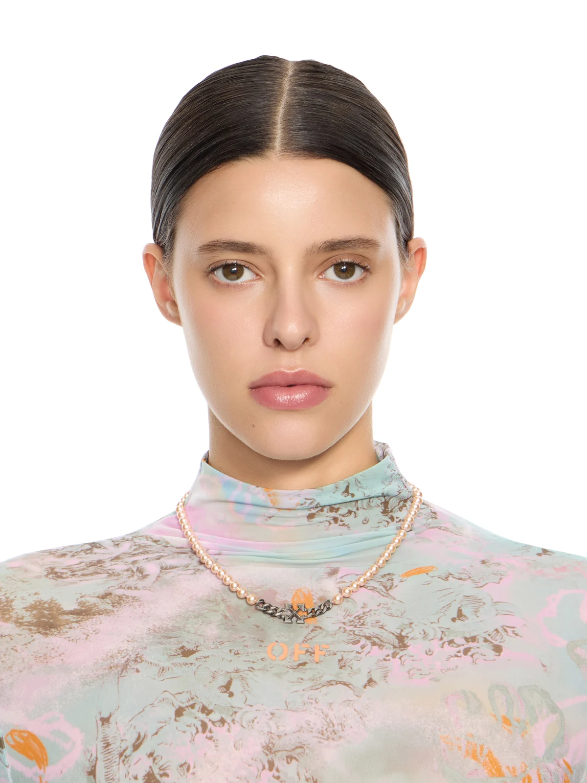 Arrow Pearl Full Necklace