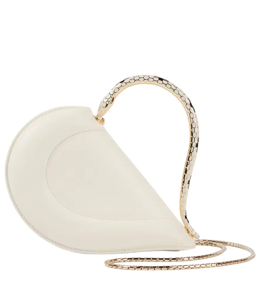 Serpenti Cuore 1968 leather top-handle bag