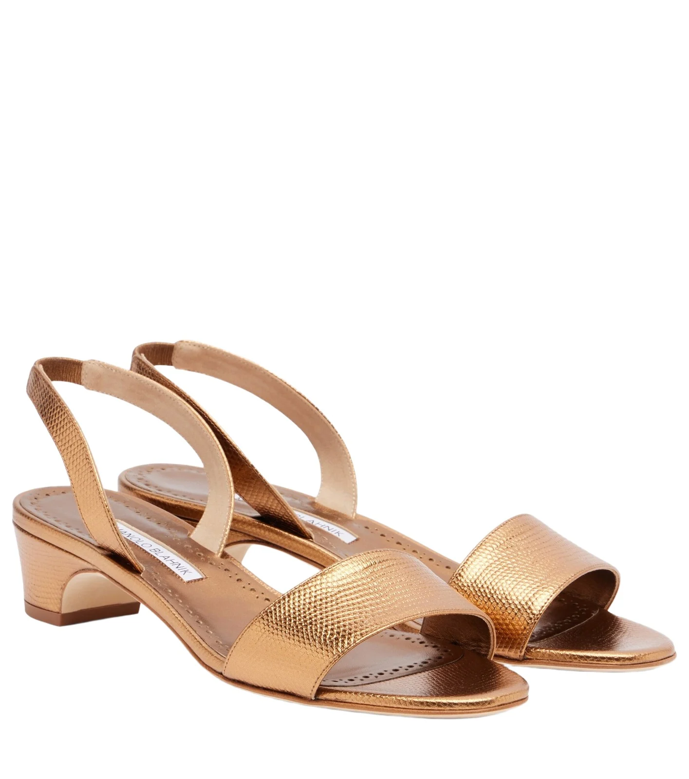 Patopia leather slingback sandals