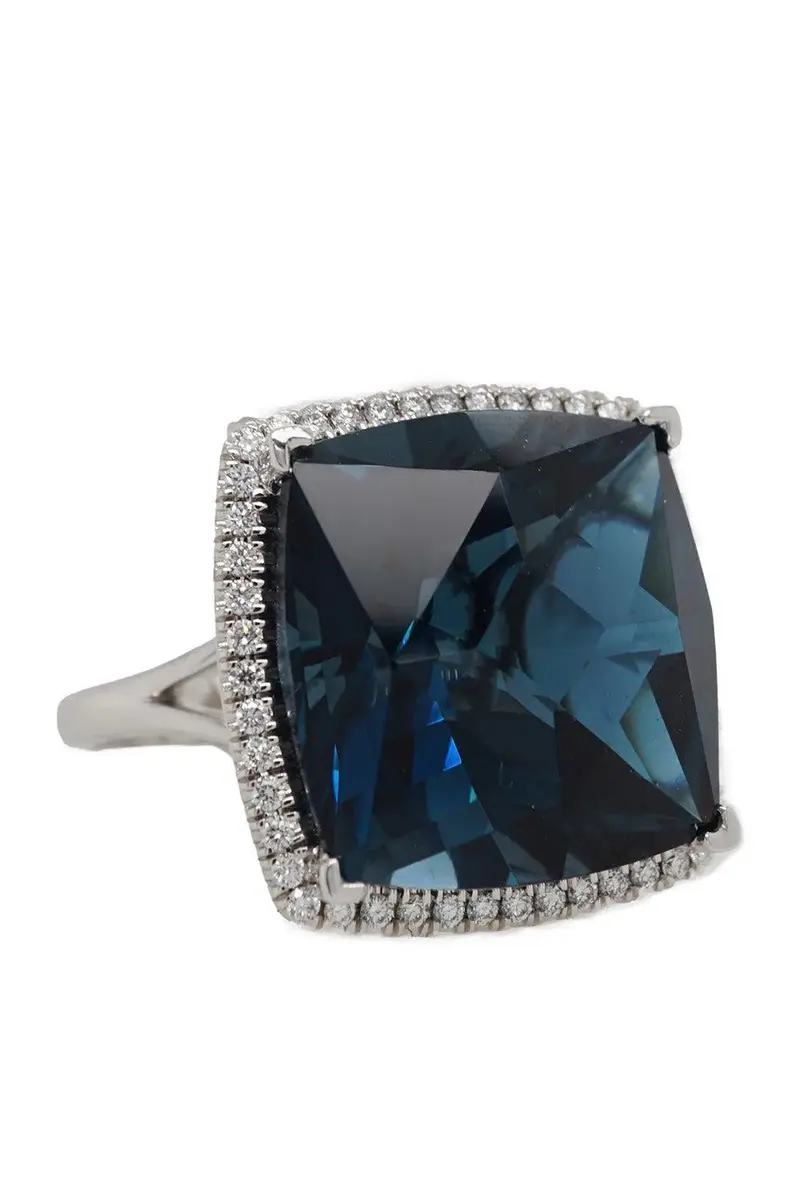 LISA NIK Diamond London Blue Topaz | Thumbnail 5