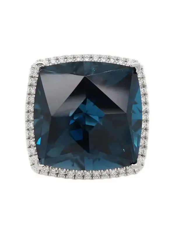 Diamond London Blue Topaz