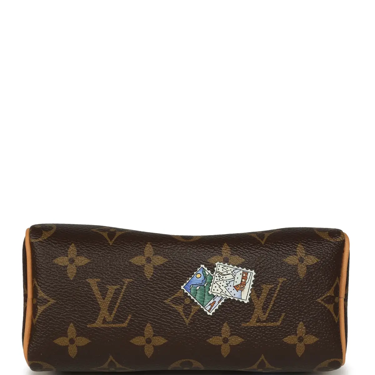 Louis Vuitton Louis Vuitton "Vivienne" Nano Speedy Bag Brown Monogram Snowy Pearl Gold Hardware | Thumbnail 6 Louis Vuitton Louis Vuitton "Vivienne" Nano Speedy Bag Brown Monogram Snowy Pearl Gold Hardware | Thumbnail 6