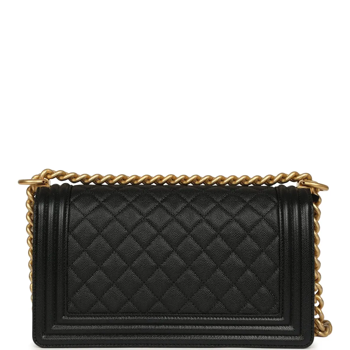 Chanel waiting for zero auth. Chanel Medium Boy Bag Black Shiny Caviar Antique Gold Hardware | Thumbnail 4 Chanel waiting for zero auth. Chanel Medium Boy Bag Black Shiny Caviar Antique Gold Hardware | Thumbnail 4