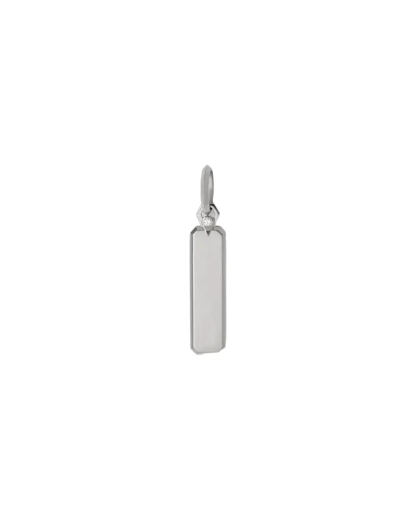 Jennifer Fisher Large Dog Tag | Image 1 Jennifer Fisher Large Dog Tag | Image 1