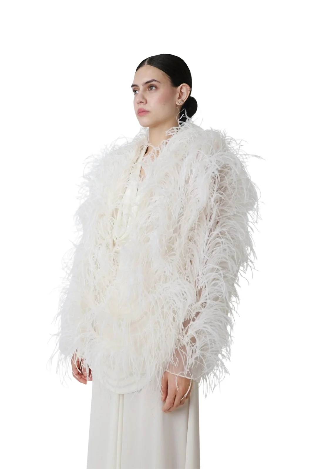 Marbled Feathers Jacket