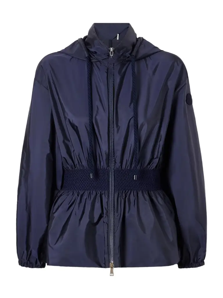 Liriope Hooded Gathered Shell Jacket Liriope Hooded Gathered Shell Jacket