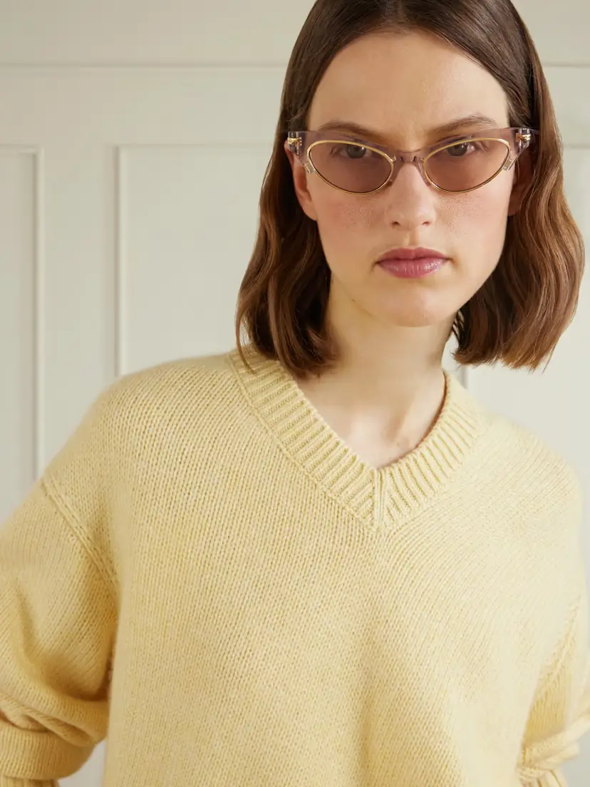 Bottega Veneta Eyewear Cat-eye Acetate Sunglasses | Thumbnail 2 Bottega Veneta Eyewear Cat-eye Acetate Sunglasses | Thumbnail 2