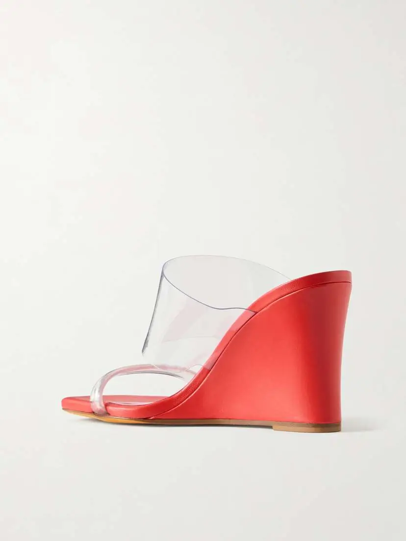 Maryam Nassir Zadeh Olympia Pvc Wedge Sandals | Thumbnail 3 Maryam Nassir Zadeh Olympia Pvc Wedge Sandals | Thumbnail 3