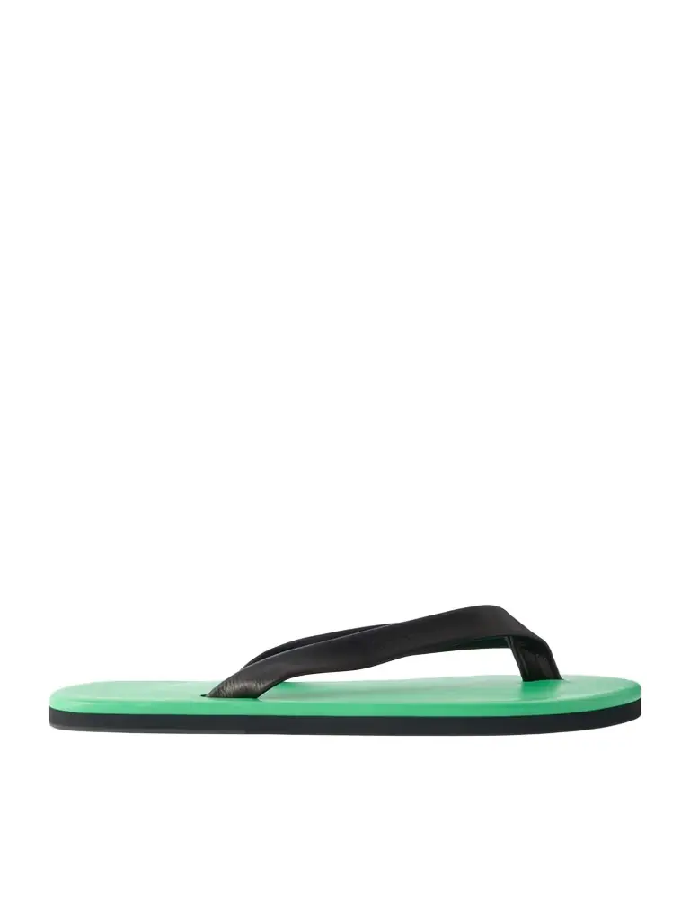Auralee Leather Flip Flops