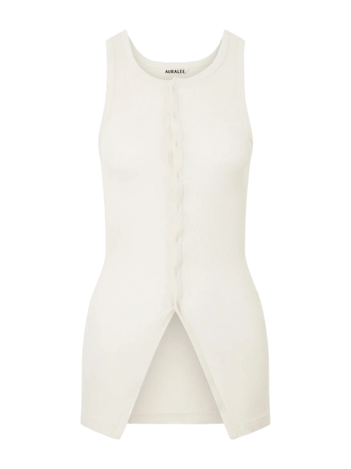 Ribbed-knit Cotton Tank Ribbed-knit Cotton Tank
