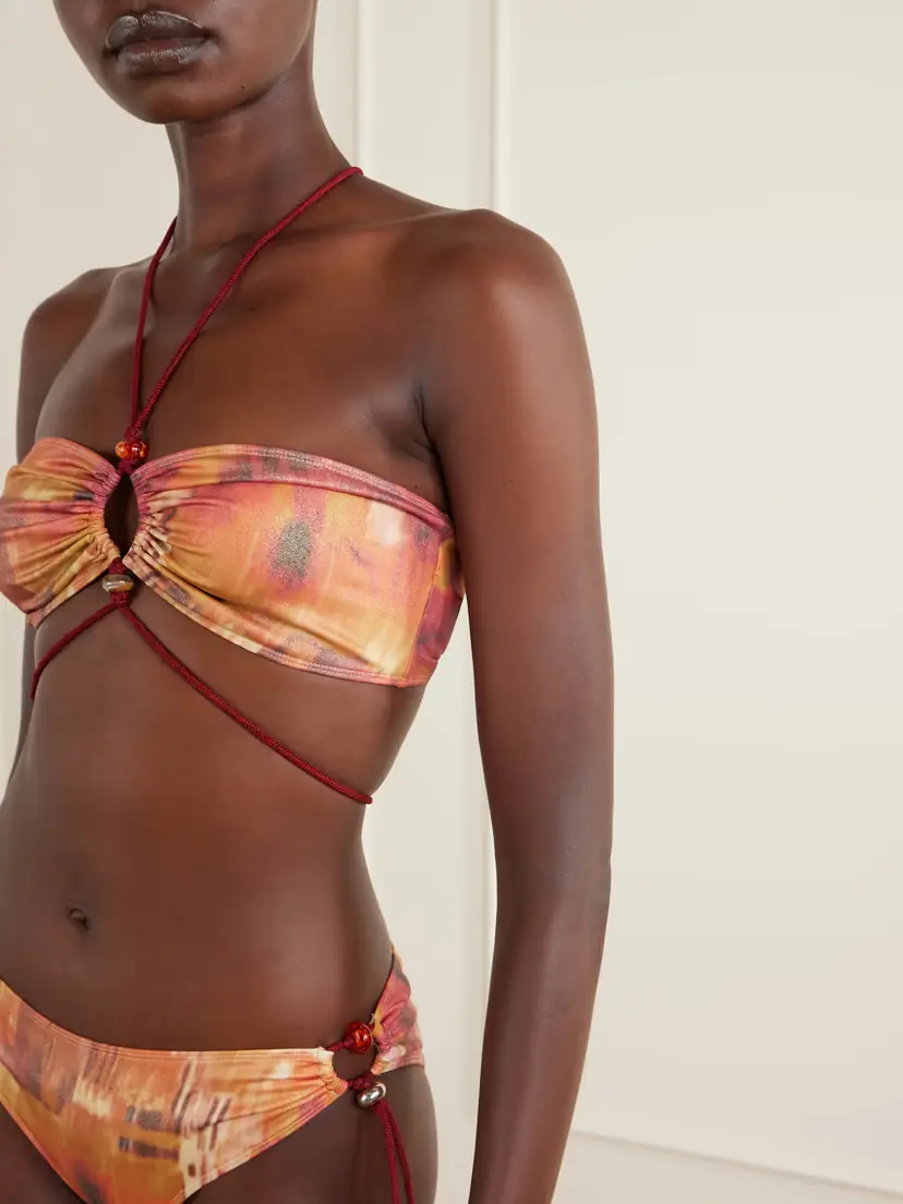 Isabel Marant Alvina Embellished Bikini Briefs | Thumbnail 4