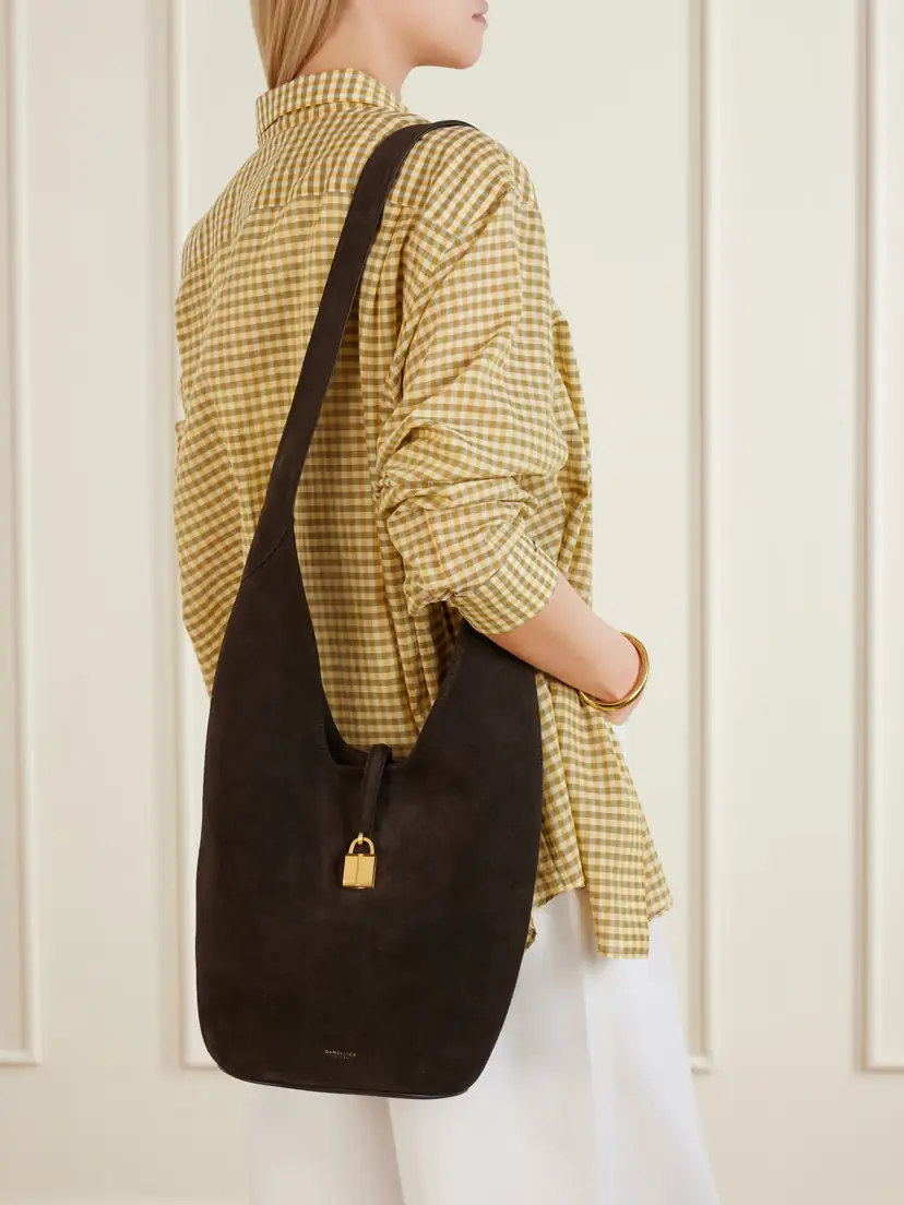 DeMellier The Siena Crossbody Suede Shoulder Bag | Thumbnail 3 DeMellier The Siena Crossbody Suede Shoulder Bag | Thumbnail 3