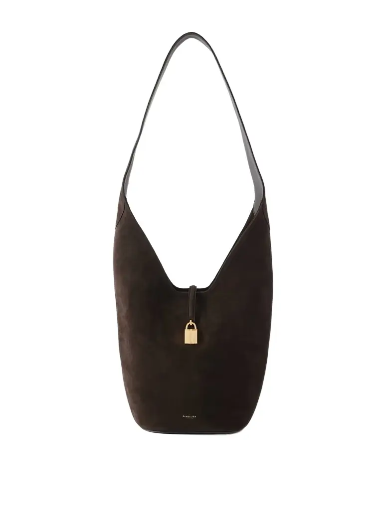 DeMellier The Siena Suede Shoulder Bag | Image 1 DeMellier The Siena Suede Shoulder Bag | Image 1