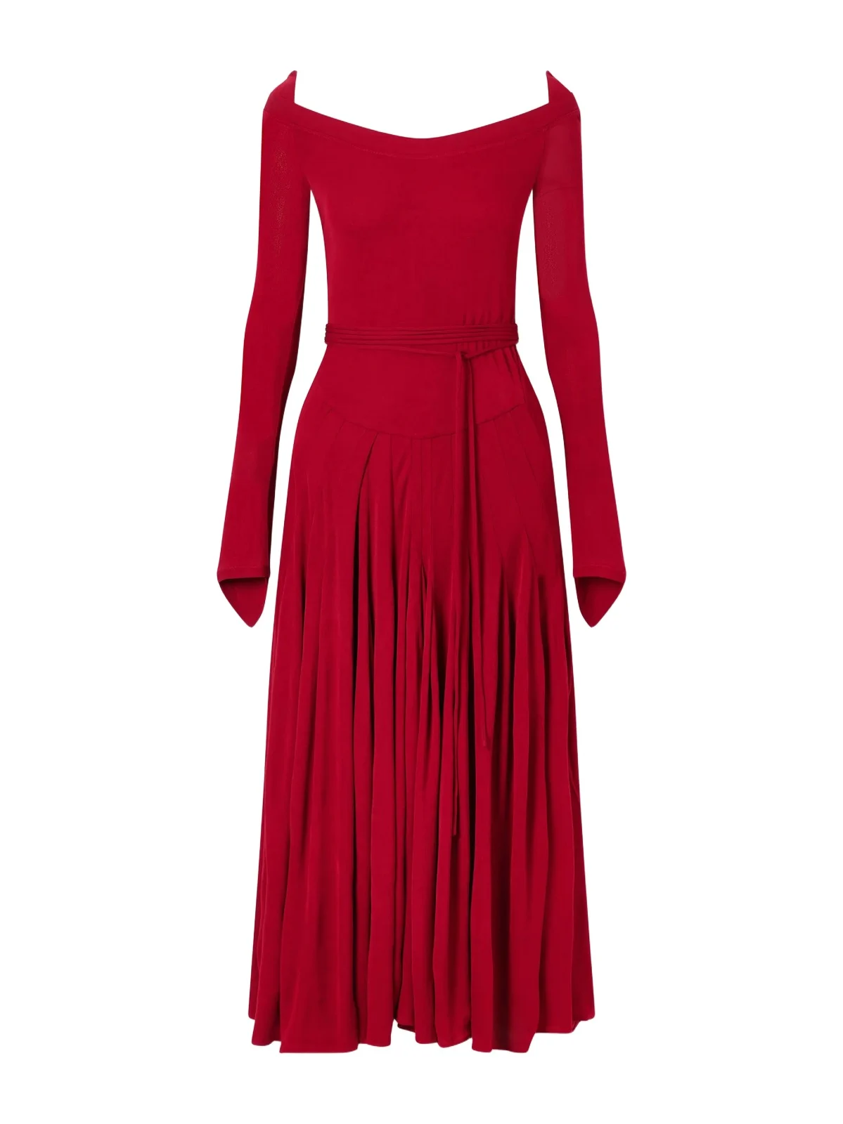 Jersey Pleated Maxi Dress Jersey Pleated Maxi Dress