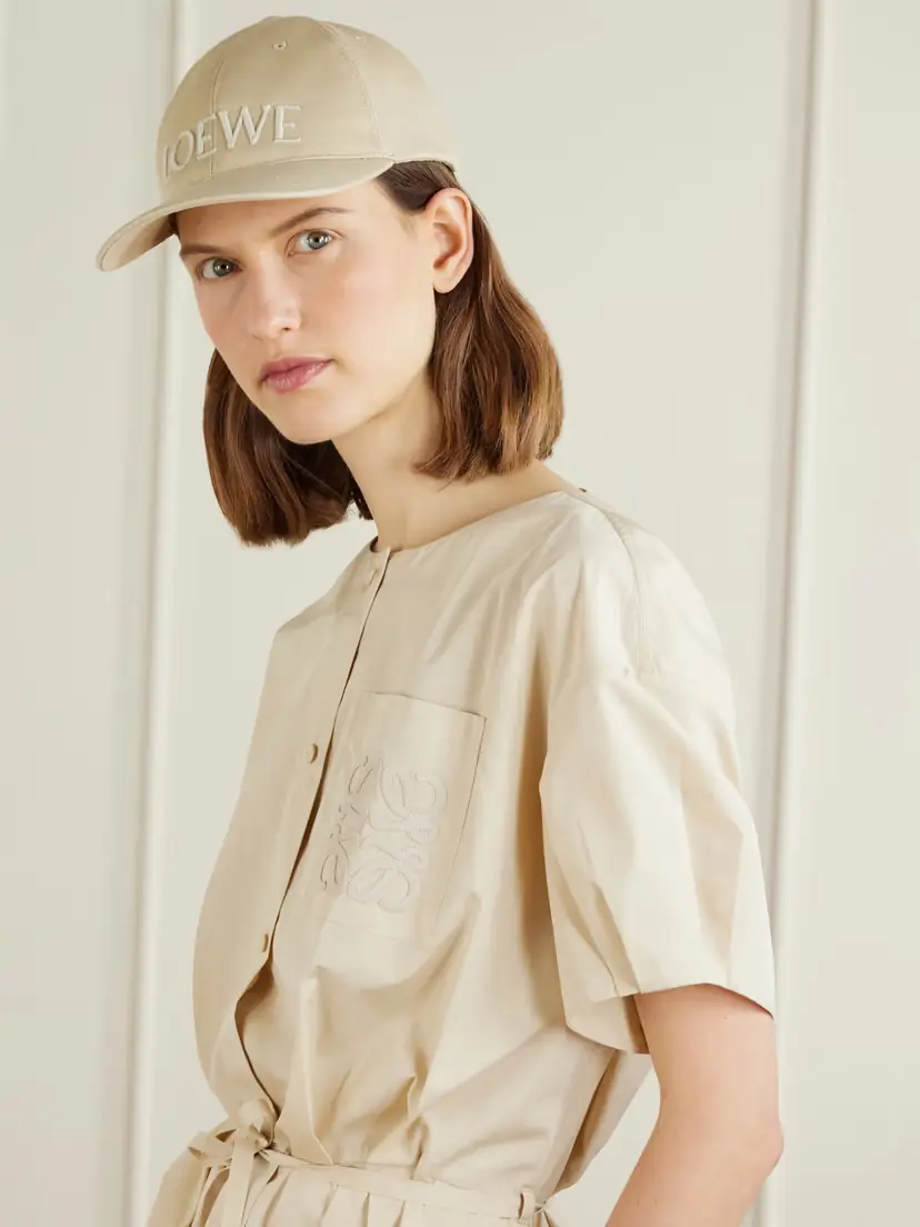 Loewe + Paula's Ibiza Embroidered Cotton-twill Baseball Cap | Thumbnail 2