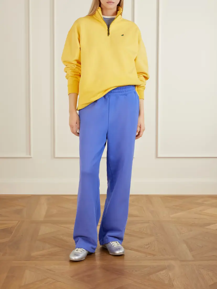 Aimé Leon Dore Cotton-jersey Wide-leg Sweatpants | Thumbnail 2 Aimé Leon Dore Cotton-jersey Wide-leg Sweatpants | Thumbnail 2