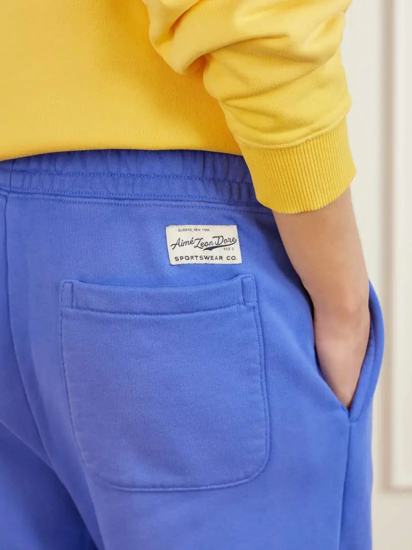 Aimé Leon Dore Cotton-jersey Wide-leg Sweatpants | Thumbnail 5 Aimé Leon Dore Cotton-jersey Wide-leg Sweatpants | Thumbnail 5