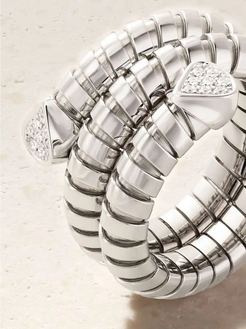 Marina B Trisola 18-karat White Gold Diamond Ring | Thumbnail 4 Marina B Trisola 18-karat White Gold Diamond Ring | Thumbnail 4