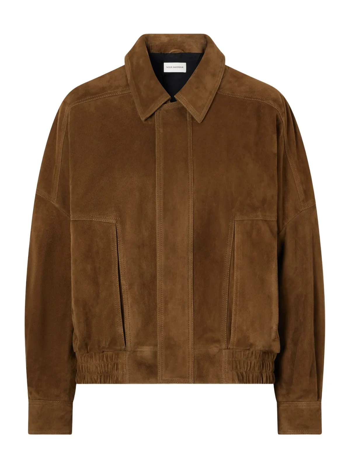 Nour Hammour Dalma Suede Jacket