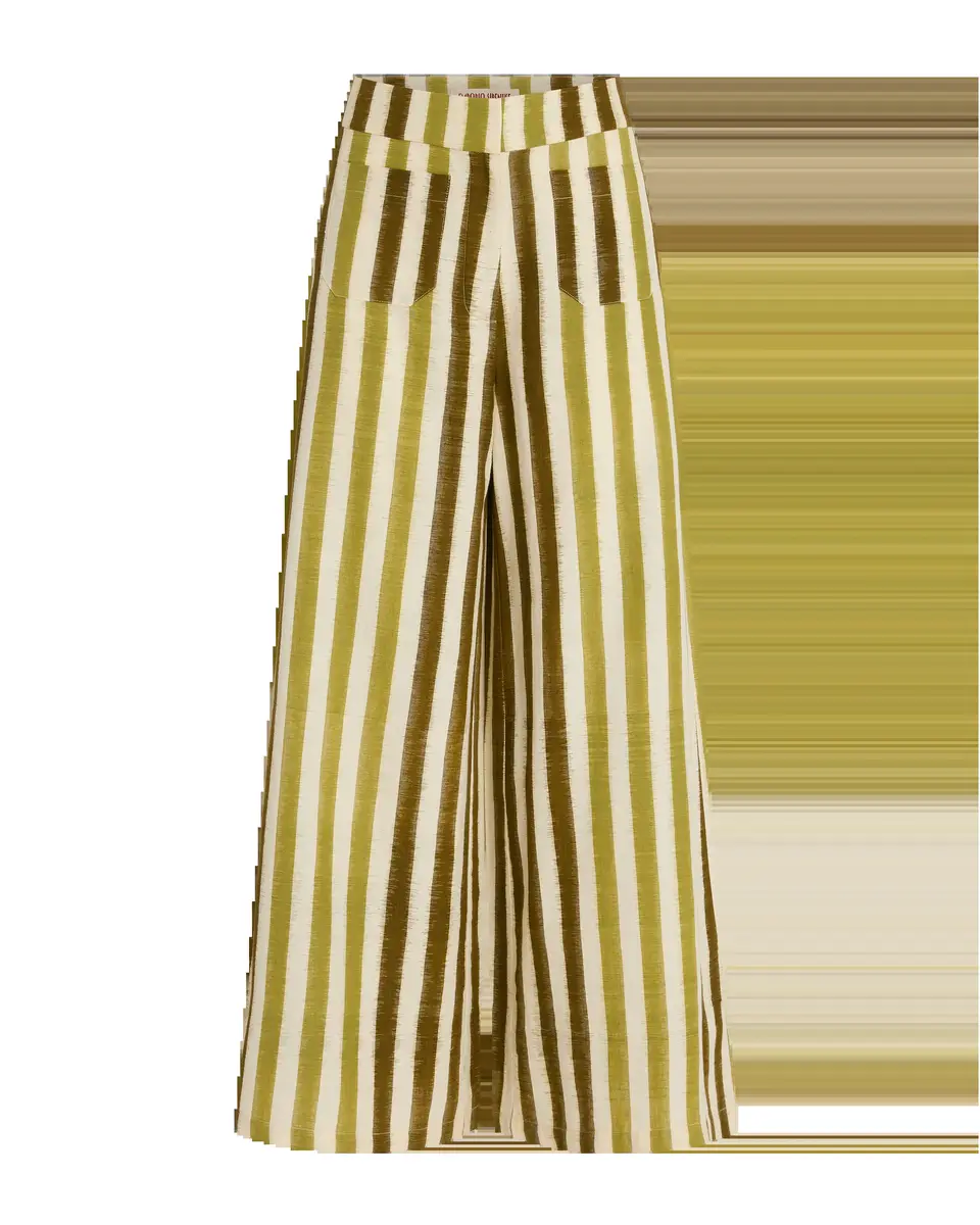 Emporio Sirenuse Adele Trousers in Ikat Stripes | Thumbnail 5