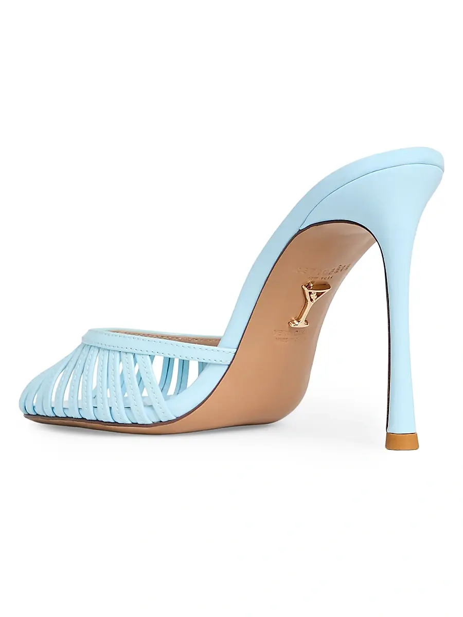 Retrofête Women's Allistair 105MM Patent Leather Sandals | Thumbnail 4 Retrofête Women's Allistair 105MM Patent Leather Sandals | Thumbnail 4
