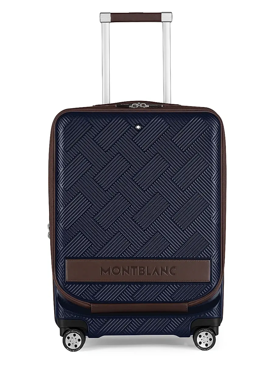 Montblanc #MY4810 Trolley Cabin Extreme Suitcase - Blue | Image 1 Montblanc #MY4810 Trolley Cabin Extreme Suitcase - Blue | Image 1