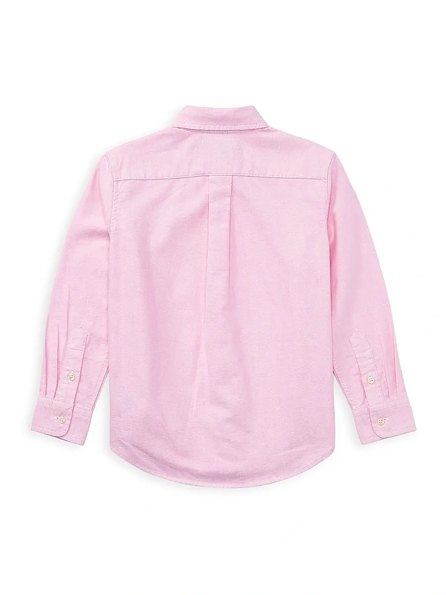 Polo Ralph Lauren Boy's Little Boy's & Boy's Cotton Oxford Sport Shirt | Thumbnail 3
