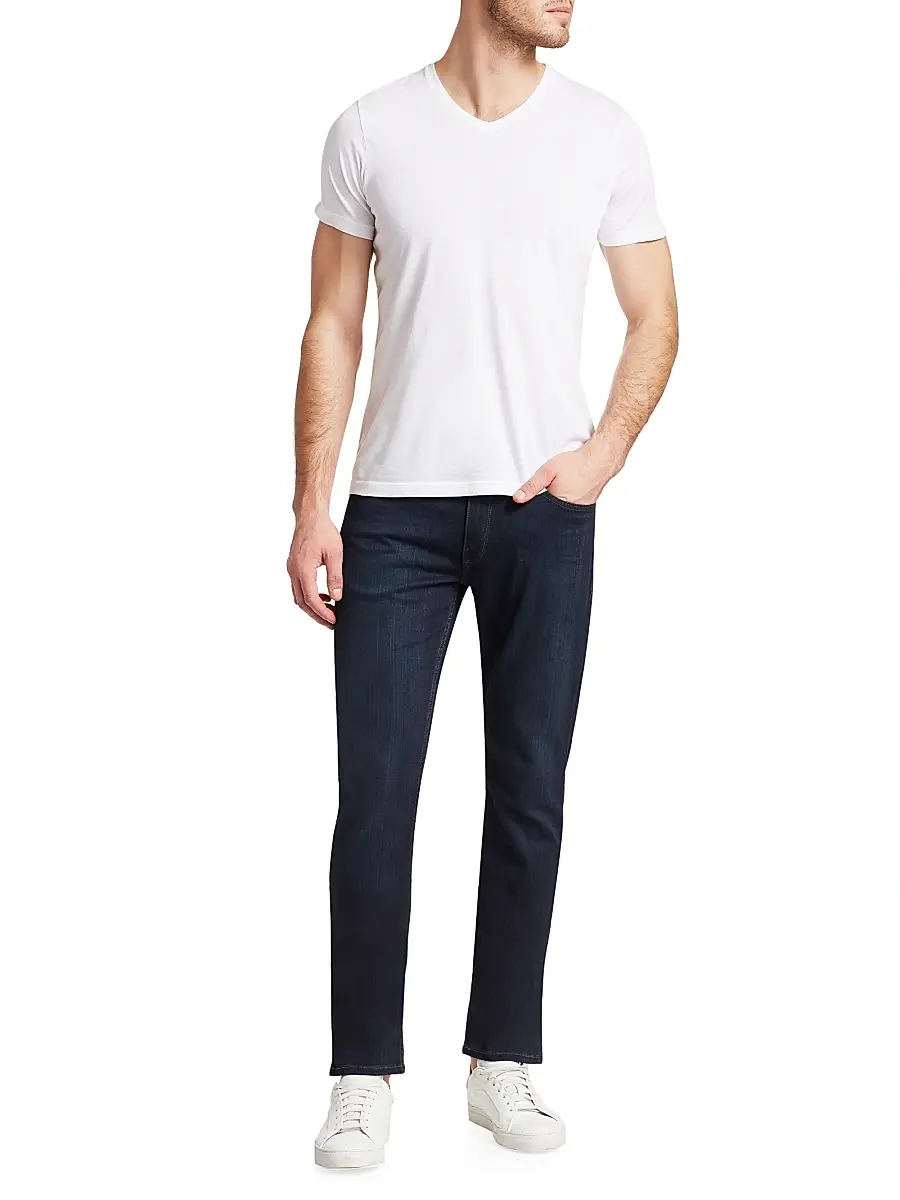 PAIGE Federal Stretch Slim-Straight Jeans | Thumbnail 2 PAIGE Federal Stretch Slim-Straight Jeans | Thumbnail 2